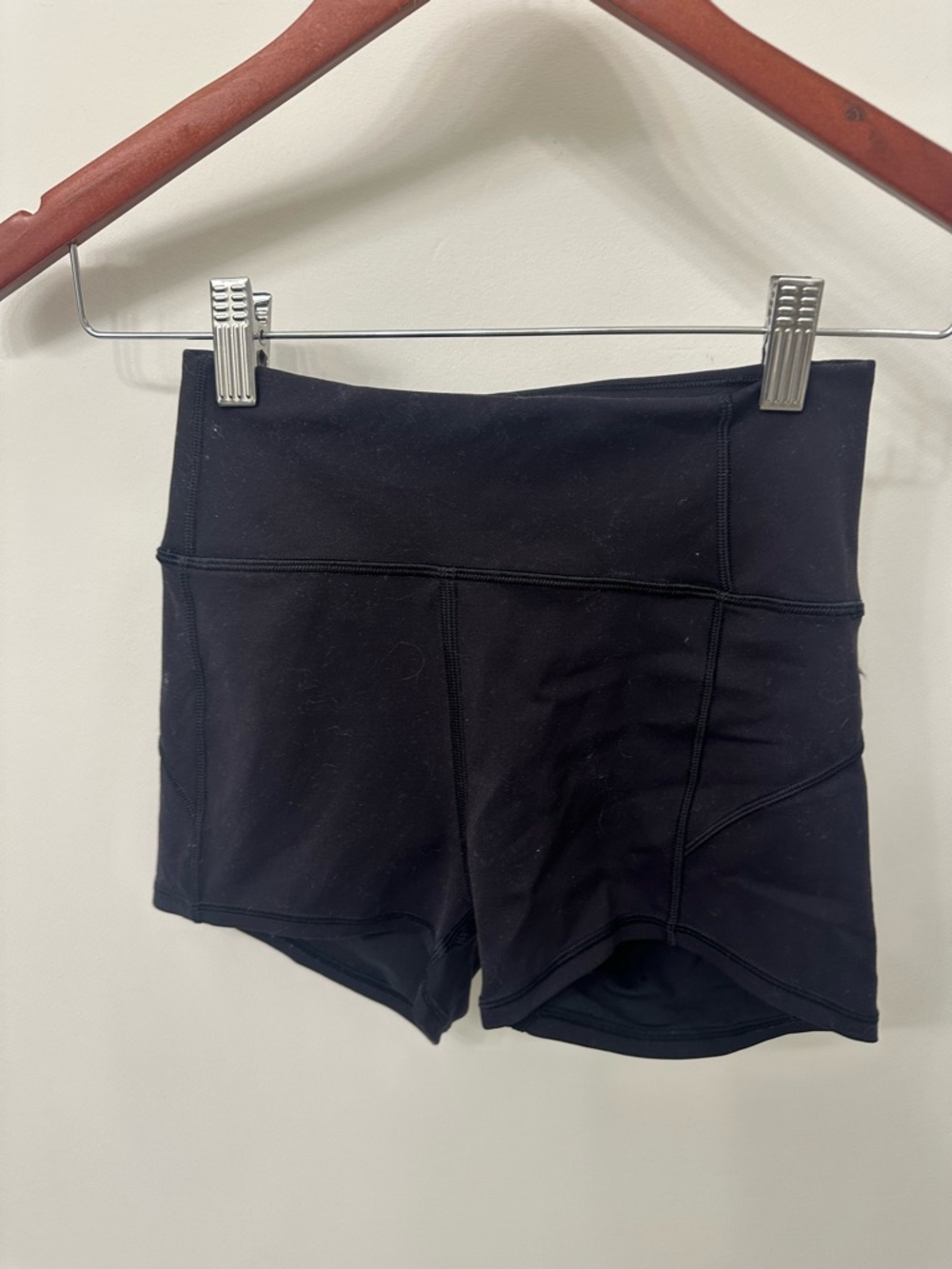 lululemon athletica Black High-Rise Shorts